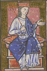 Aethelflaed as depicted in the cartulary of Abingdon Abbey
