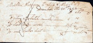 Image of promissory note, December 31, 1824.