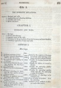 Image of 1852 Code of Alabama detail.
