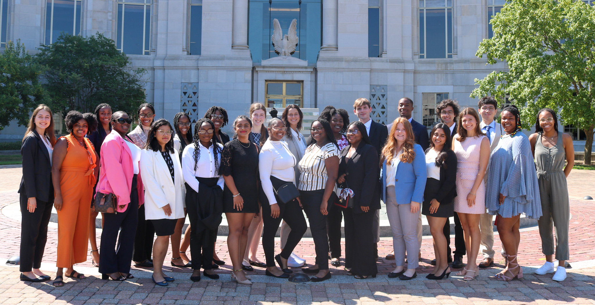 Alabama Law Summer Scholars visit visited the historic federal courthouse for the Middle District of Alabama