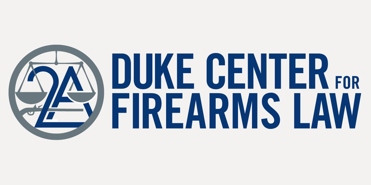 The logo for the Duke Center For Firearms Law