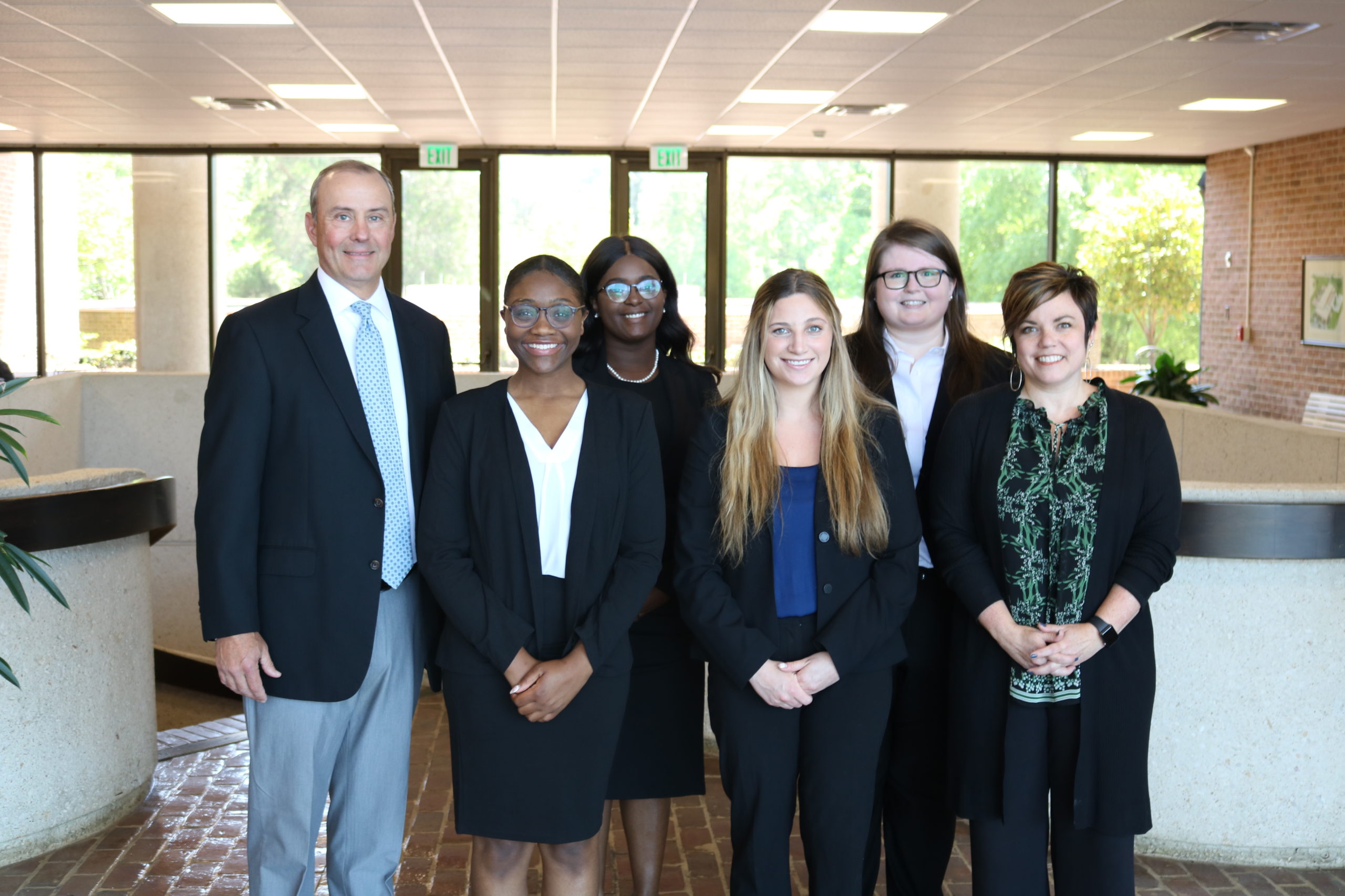 photo of Alabama Law students Katie Hill, Meghan McLeroy, Kelsey Marie Perine, and Maya Stevenson