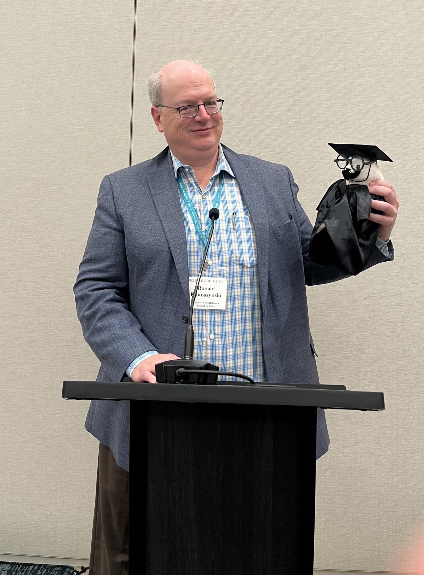 Ron Krotoszynski at SEALS conference
