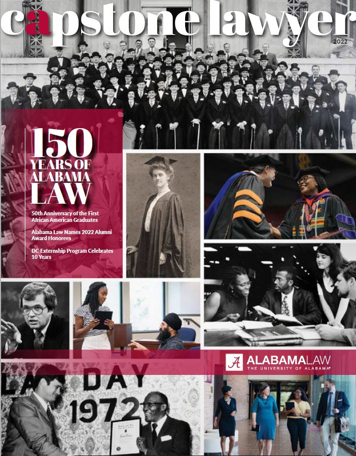 2022 Capstone Lawyer Cover: The 50 | 150 Anniversaries